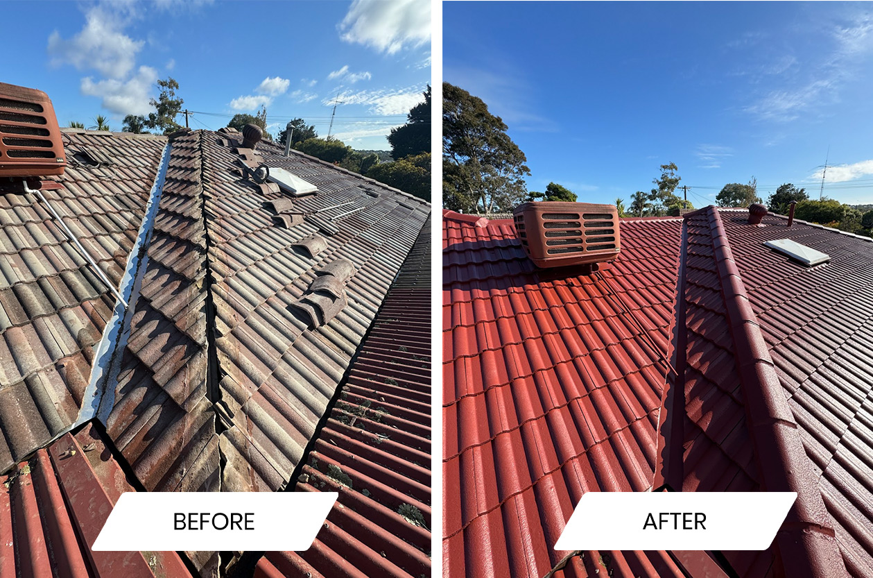 Ridge Cap Repoint & Restore